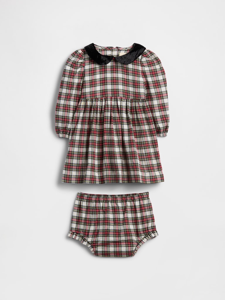 Baby Flannel Two-Piece Outfit Set