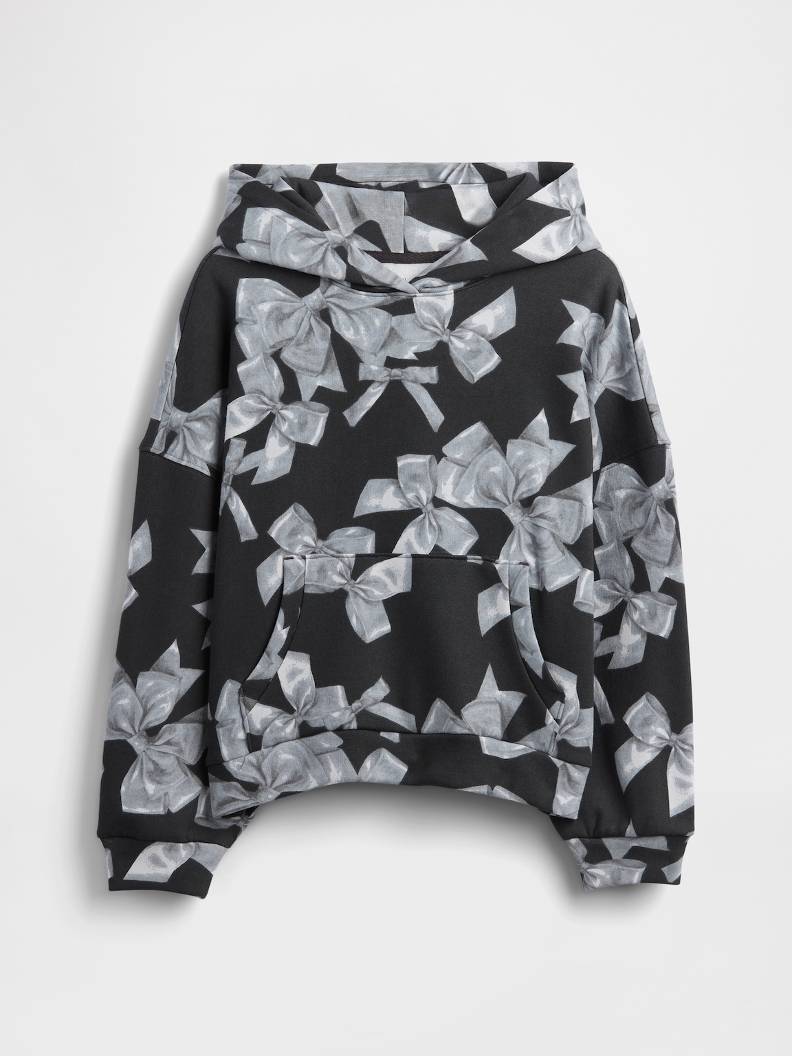 Kids Oversized Bow Hoodie
