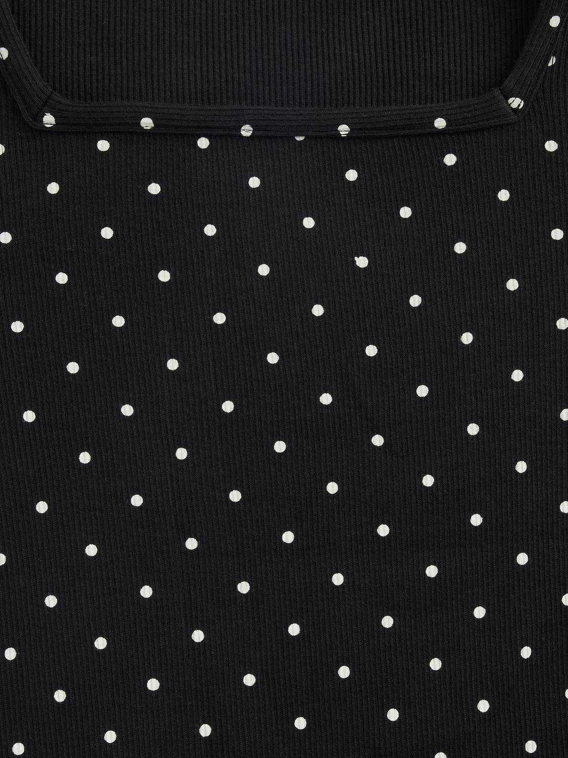 Kids Rib Puff-Sleeve Top