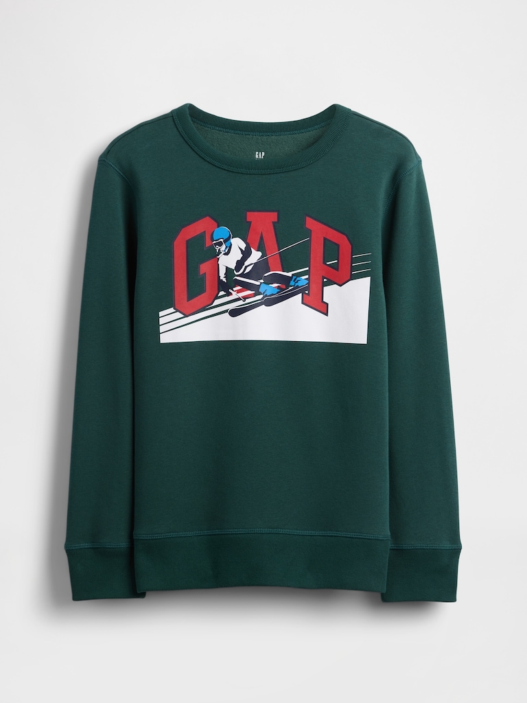 Kids Graphic Logo Sweatshirt