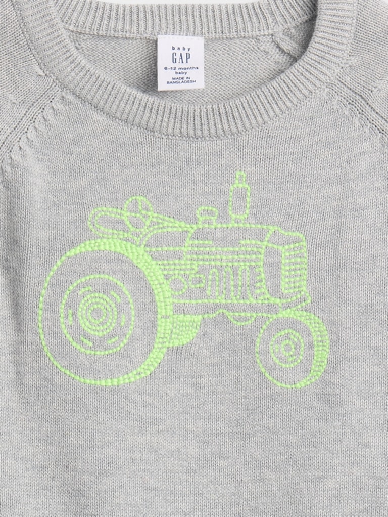 Baby Graphic Sweater Set