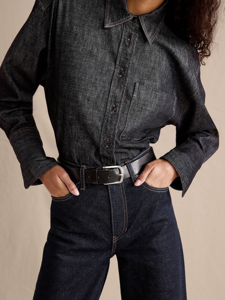 The Icon Classic Wide-Leg Jean