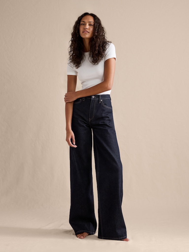 The Icon Classic Wide-Leg Jean