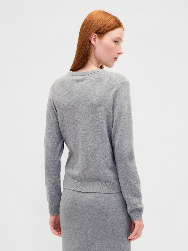 CashSoft Crop Cardigan