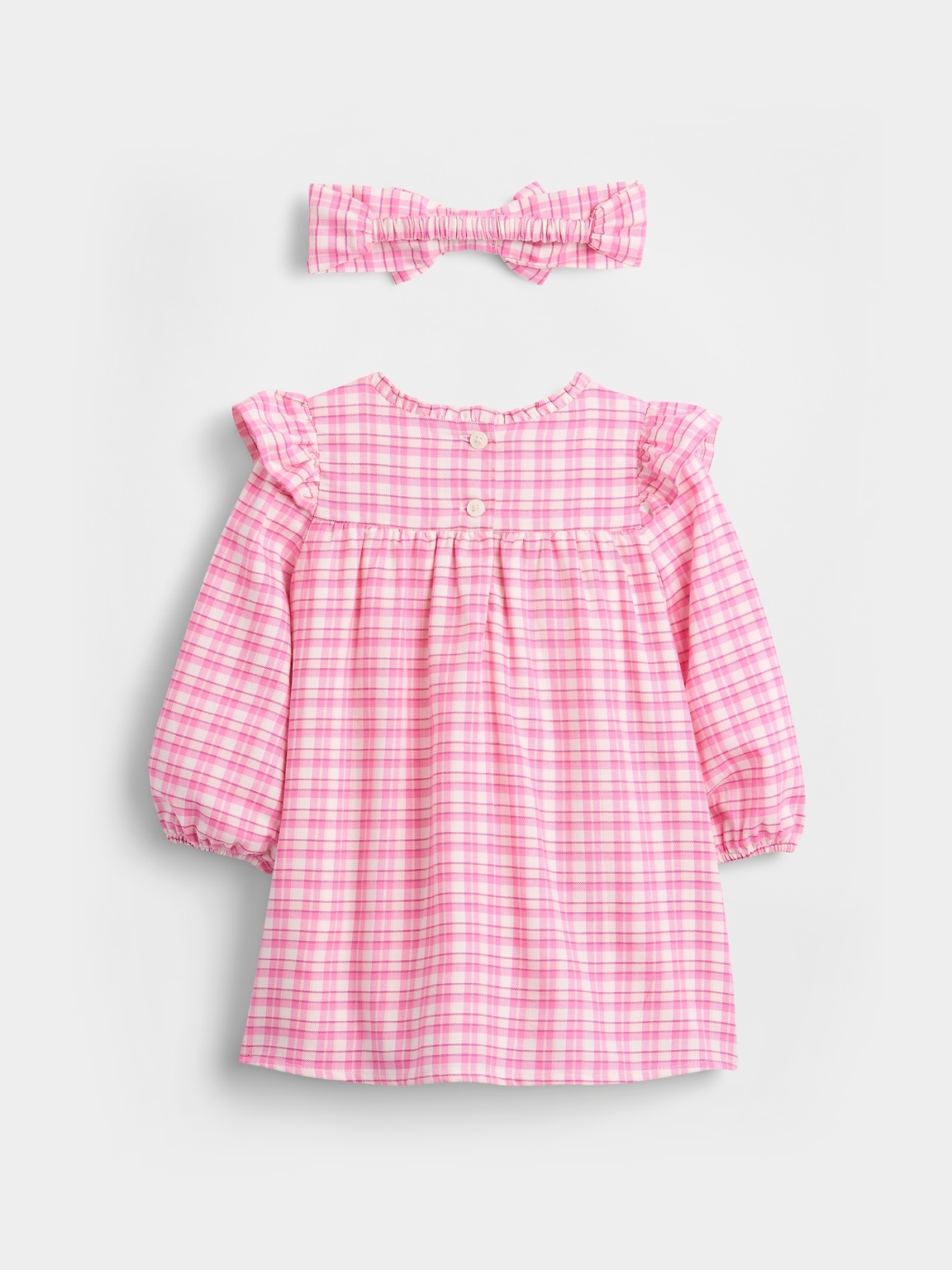 Baby Gingham Dress Set