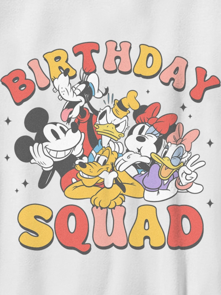 Disney Birthday Squad Graphic T-Shirt for Kids