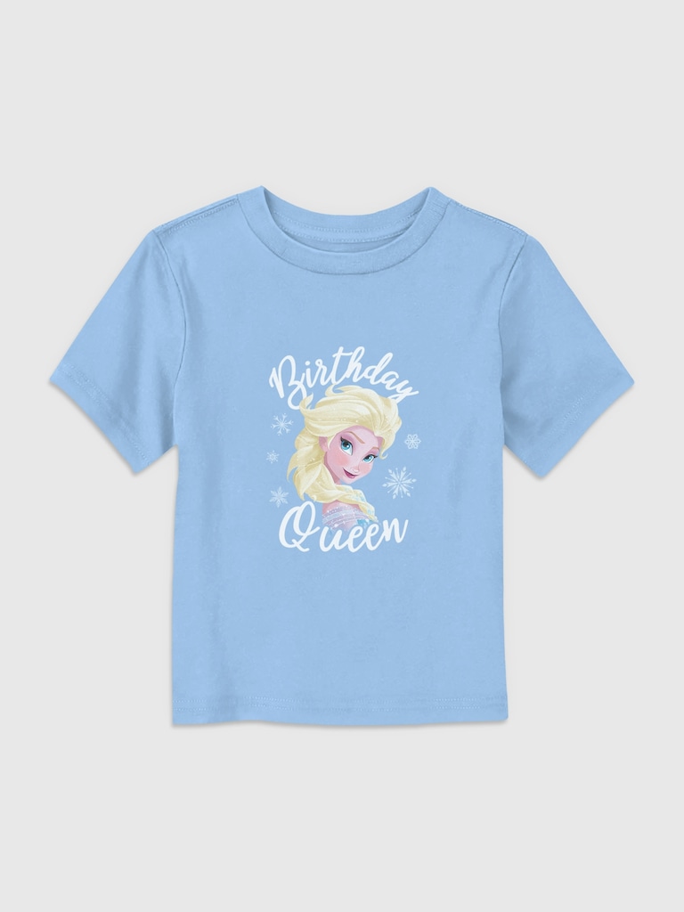 Disney Frozen Birthday Queen Graphic T-Shirt for Toddler