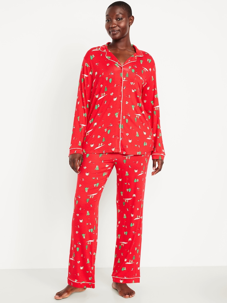 Sunday Sleep Knit Jersey Pant Set