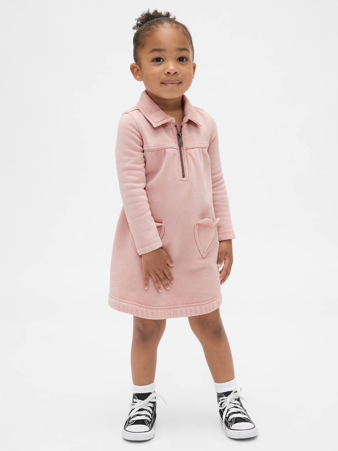 Baby & Toddler VintageSoft Heart Pocket Dress
