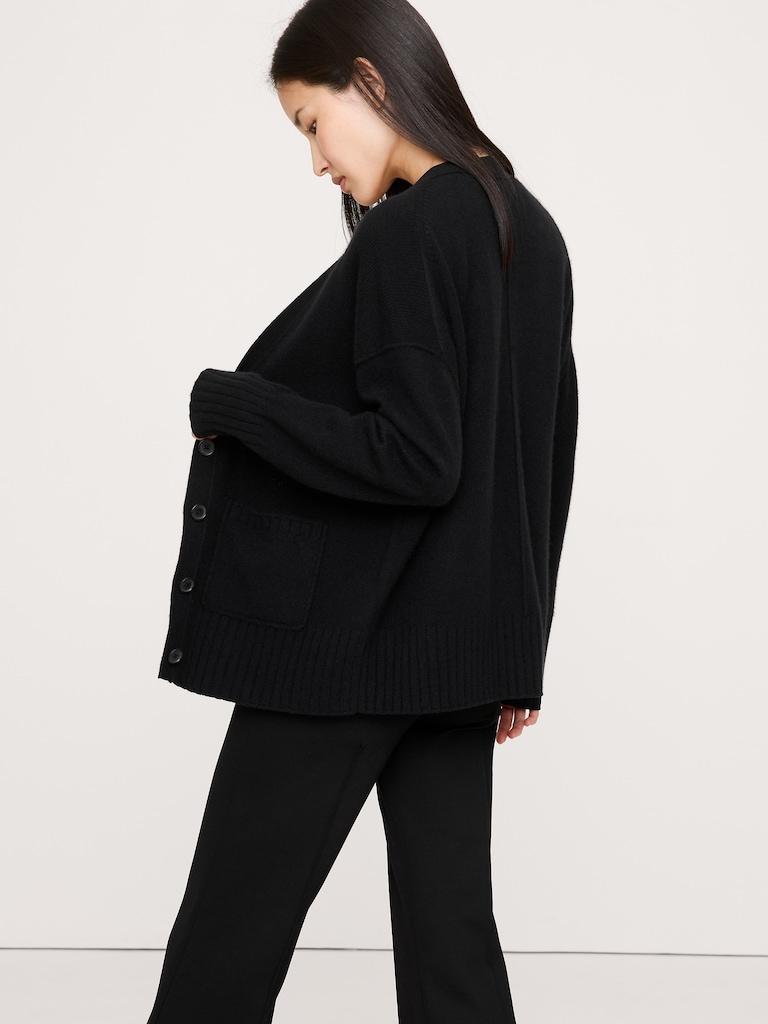 Boyfriend Cashmere Cardigan
