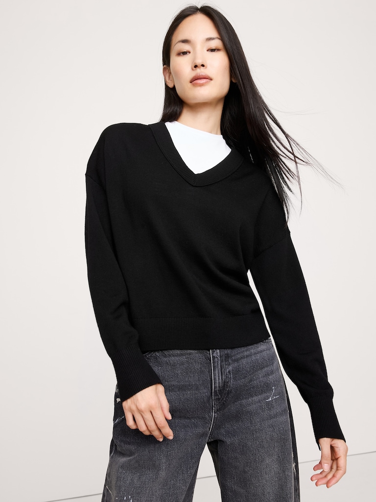 Merino V-Neck Sweater