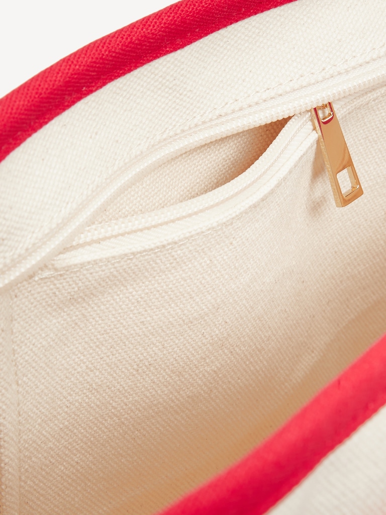 Medium Logo Canvas Tote Bag