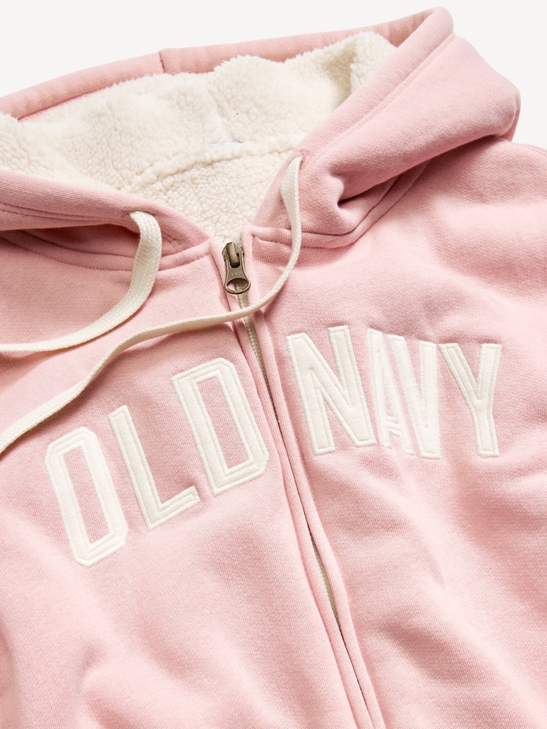 Oversized Logo-Graphic Hoodie Sweatshirt