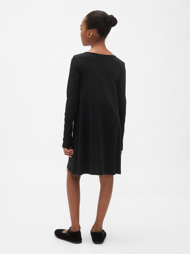 Kids Rib Bow Dress