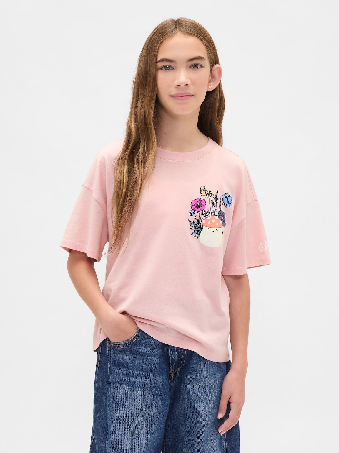 Kids Oversized Graphic T-Shirt