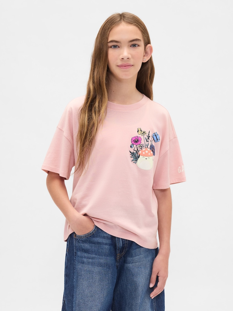 Kids Oversized Graphic T-Shirt