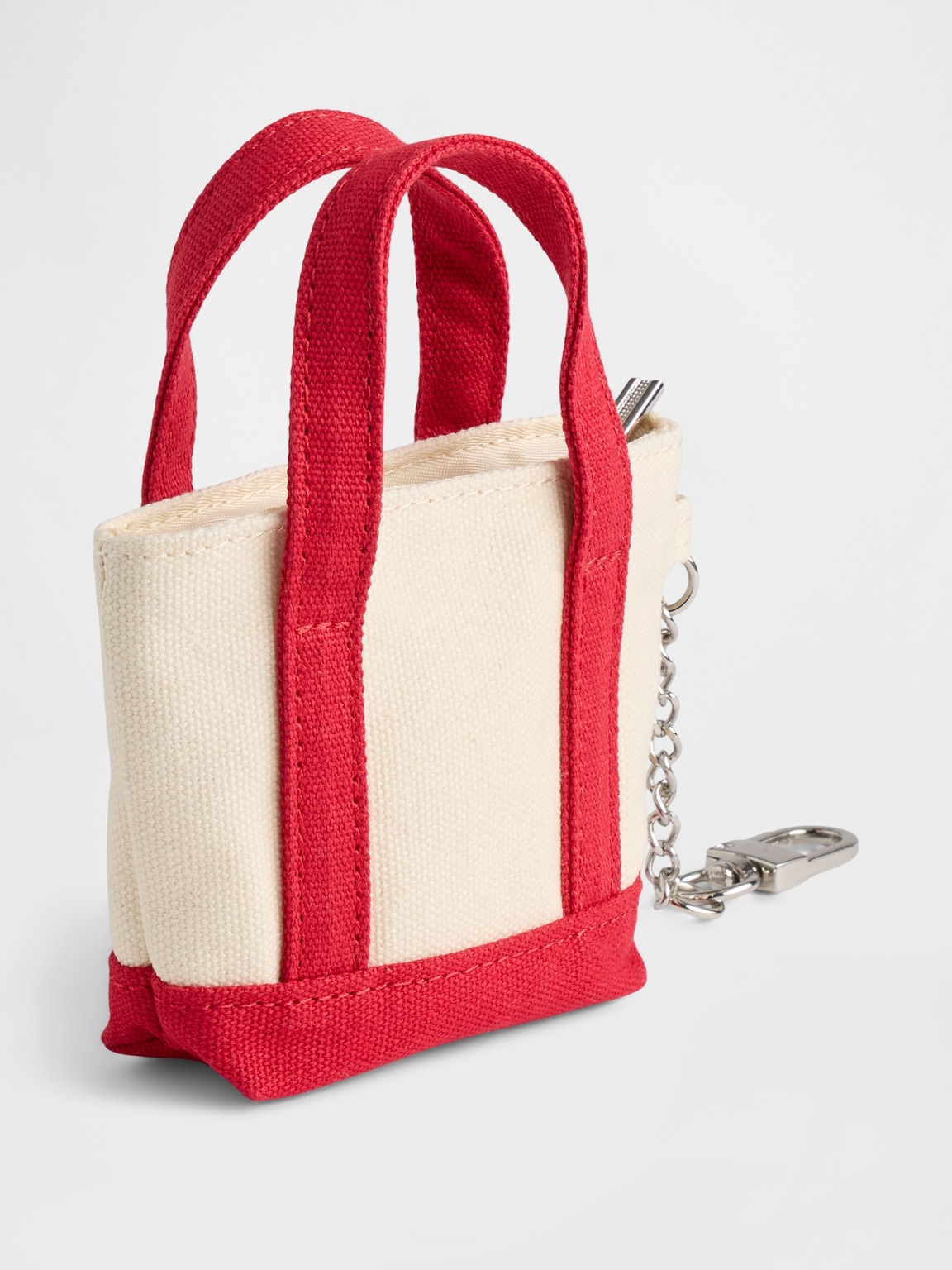 Logo Tote Keychain Charm