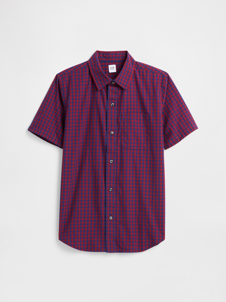 Kids Poplin Shirt