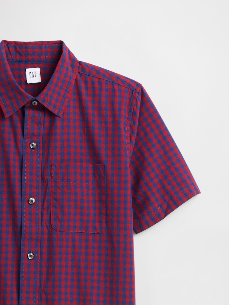 Kids Poplin Shirt