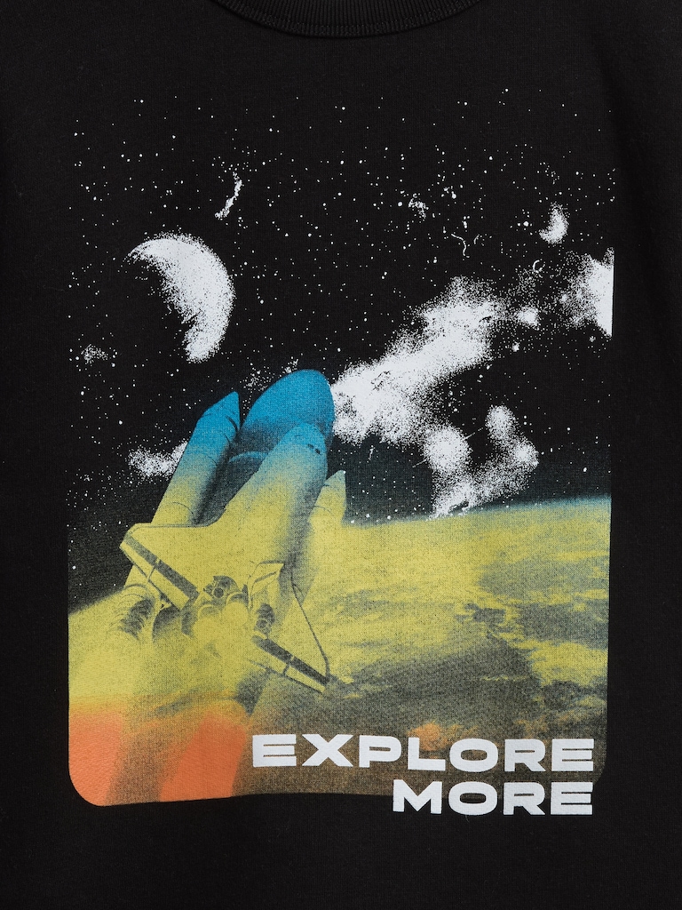 Kids Crewneck Graphic Sweatshirt