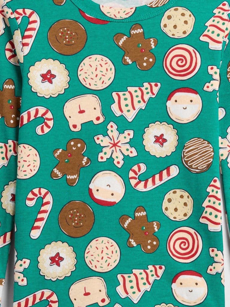 Kids & babyGap 100% Organic Cotton Holiday PJ Set