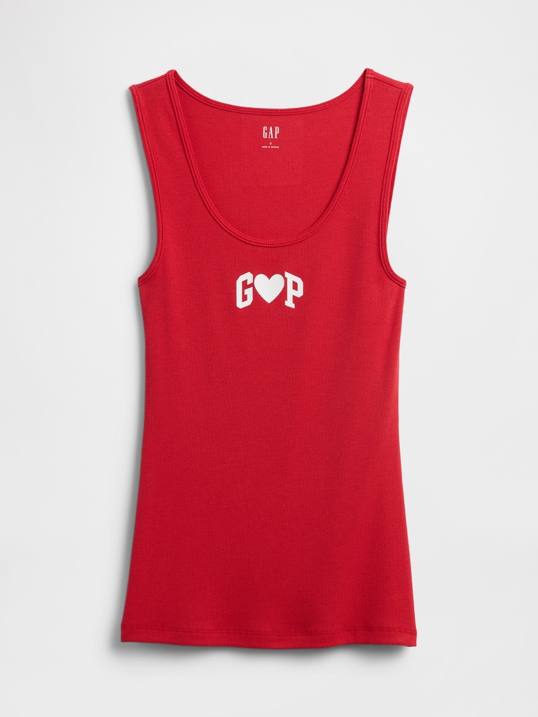 Gap Logo Ribbed Tank Top