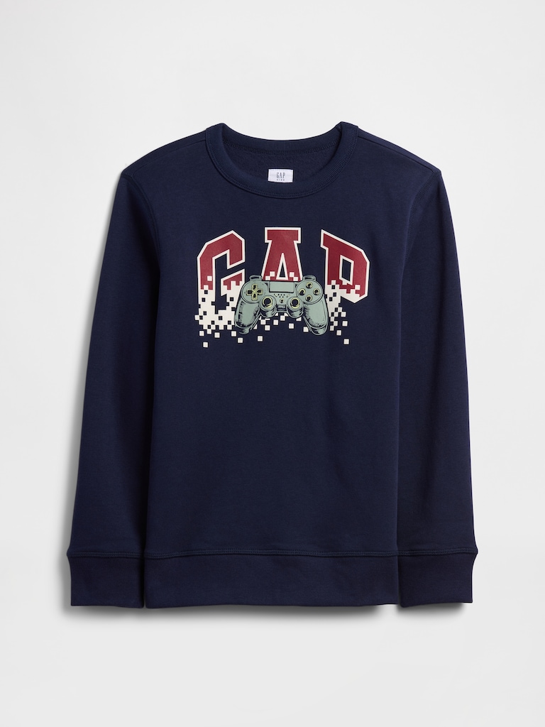 Kids Crewneck Graphic Sweatshirt