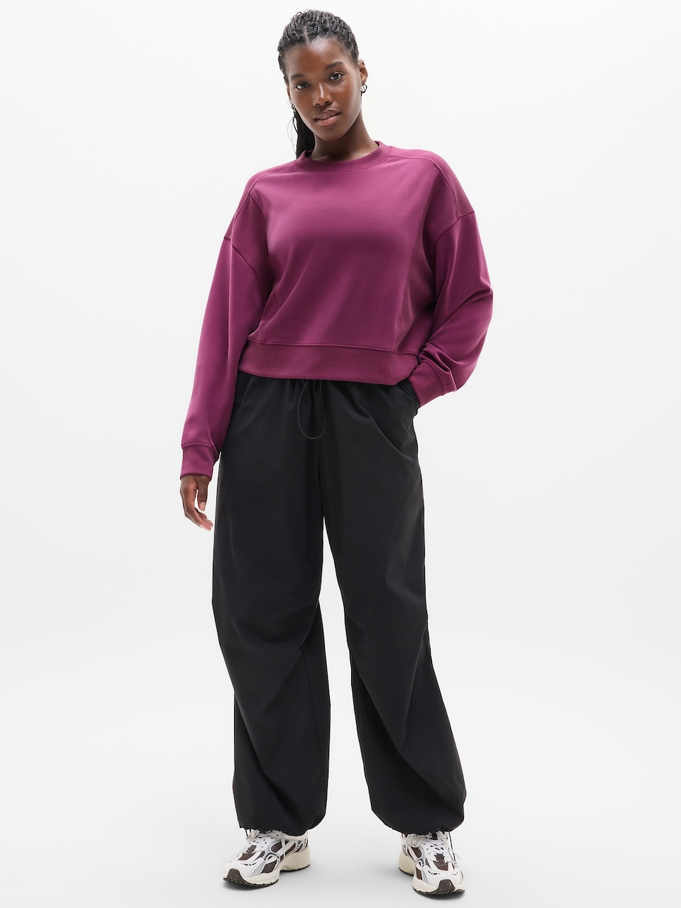 Seasoft Rib Crewneck Sweatshirt