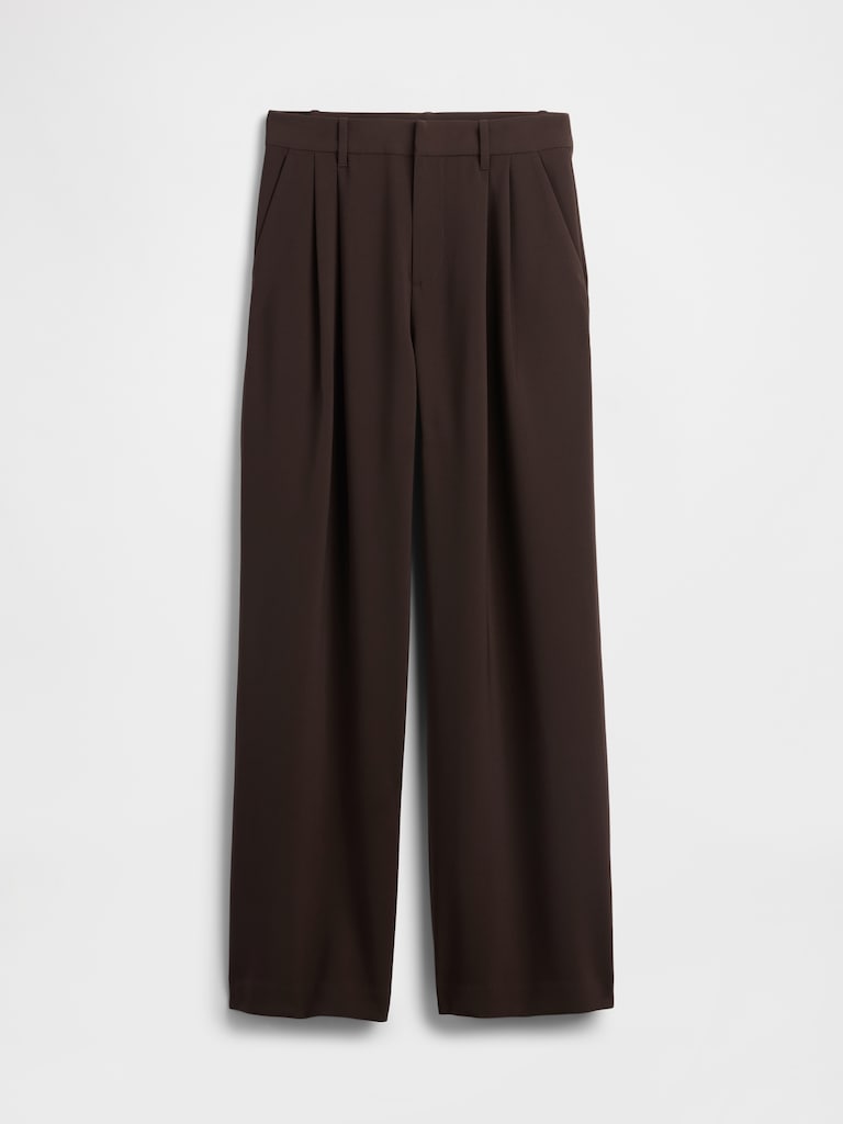 Curvy 365 High Rise Pleated Trousers