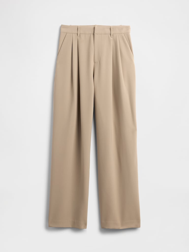 Curvy 365 High Rise Pleated Trousers
