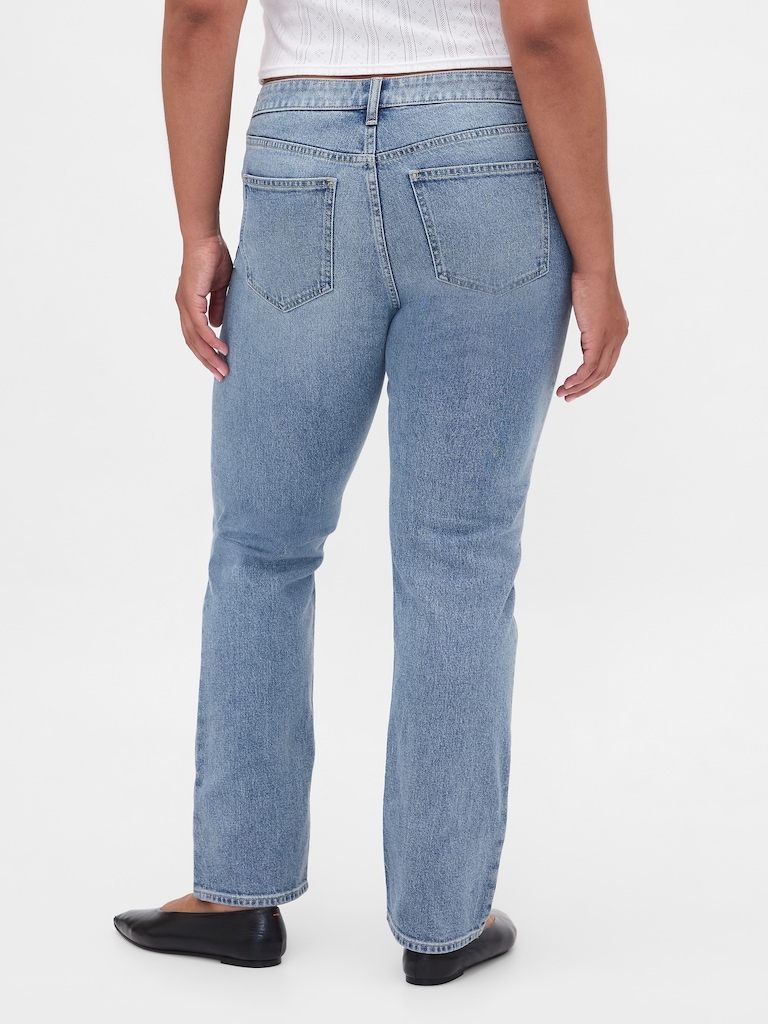 Curvy Low Rise '90s Slim Straight Jeans