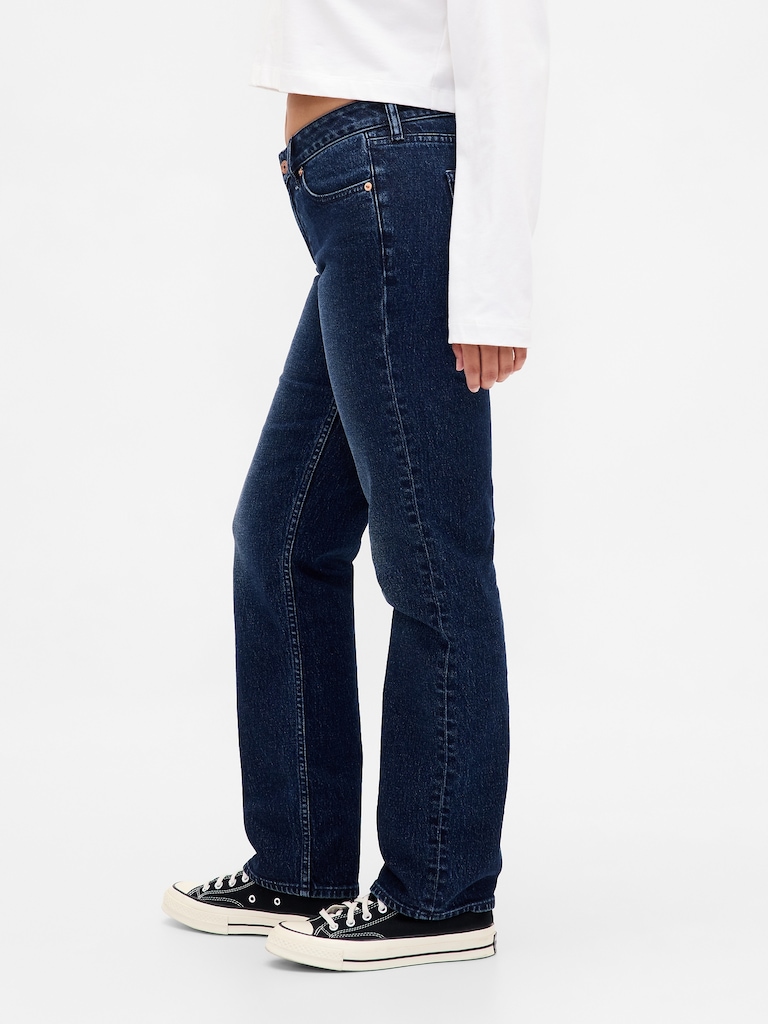 Curvy Low Rise '90s Slim Straight Jeans
