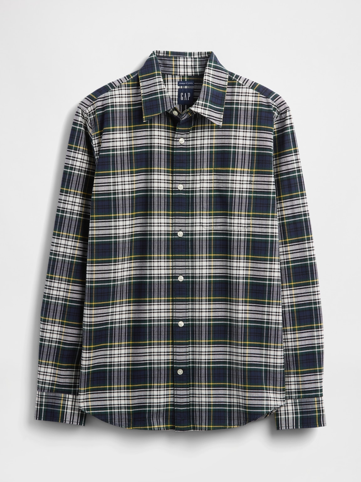 Plaid Oxford Shirt