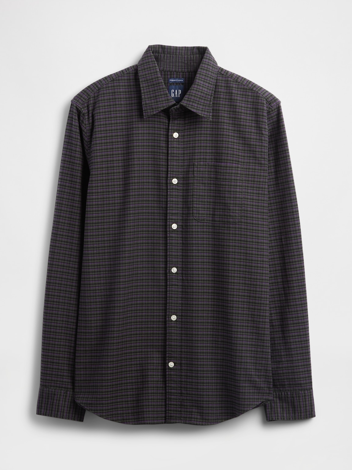 Plaid Oxford Shirt