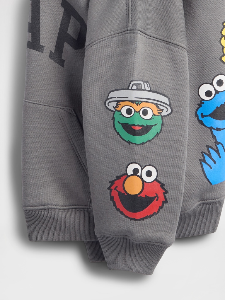 Baby & Toddler VintageSoft Sesame Street Logo Hoodie