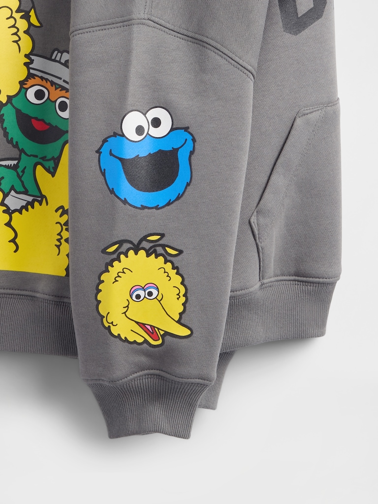 Baby & Toddler VintageSoft Sesame Street Logo Hoodie