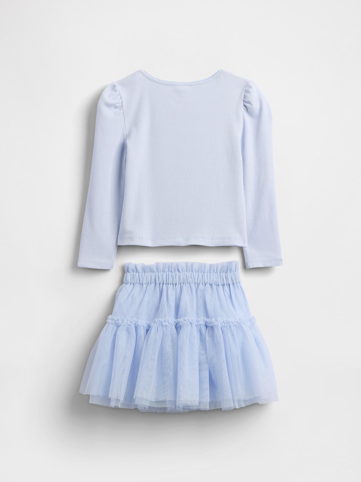 Baby & Toddler Rib & Tulle Outfit Set