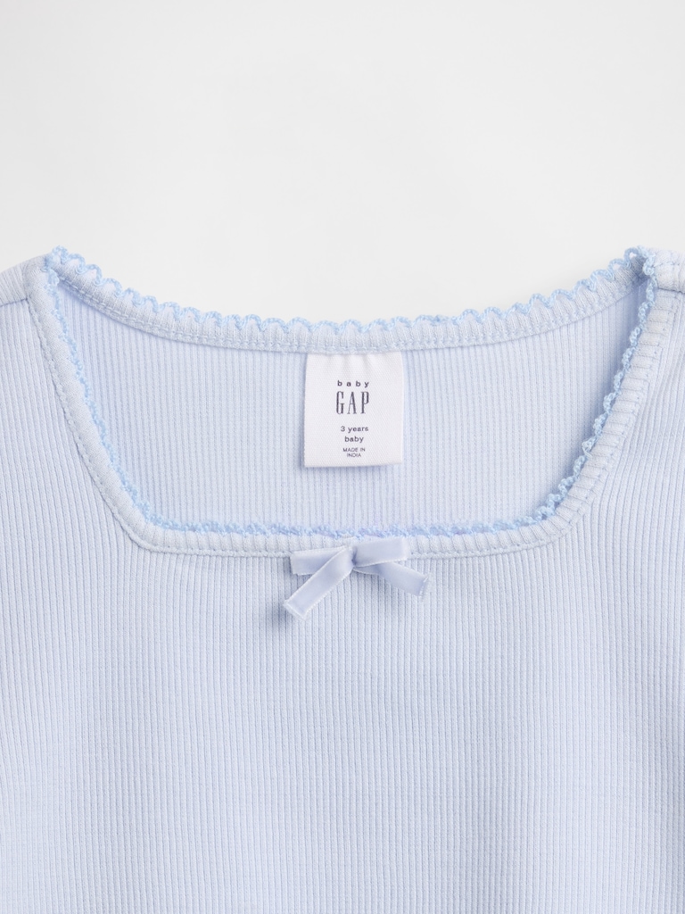 Baby & Toddler Rib & Tulle Outfit Set