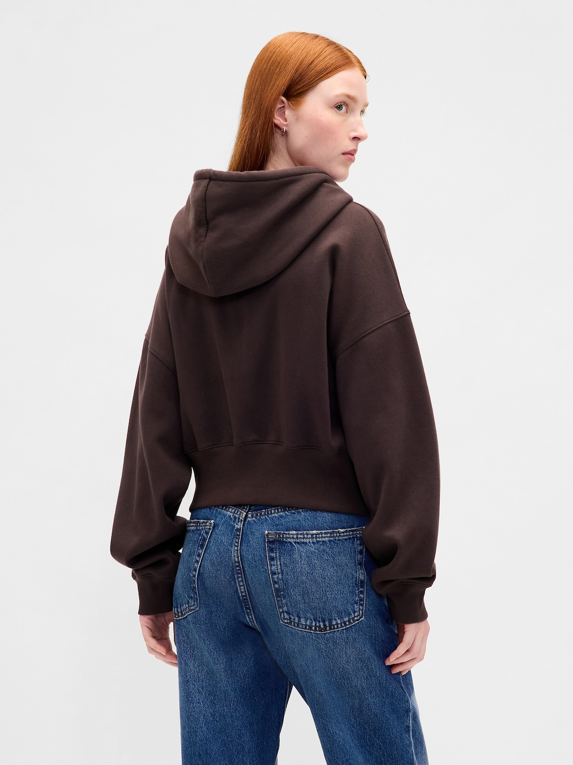 VintageSoft Full-Zip Wedge Hoodie