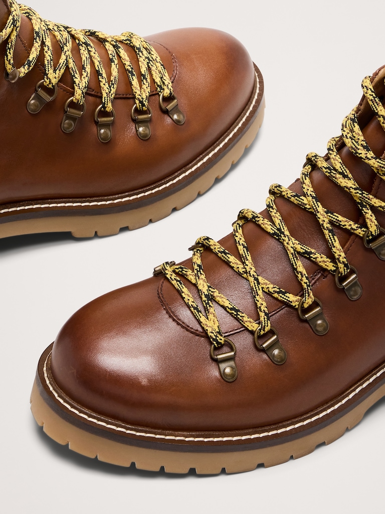 Burnished Leather Alpine Boot