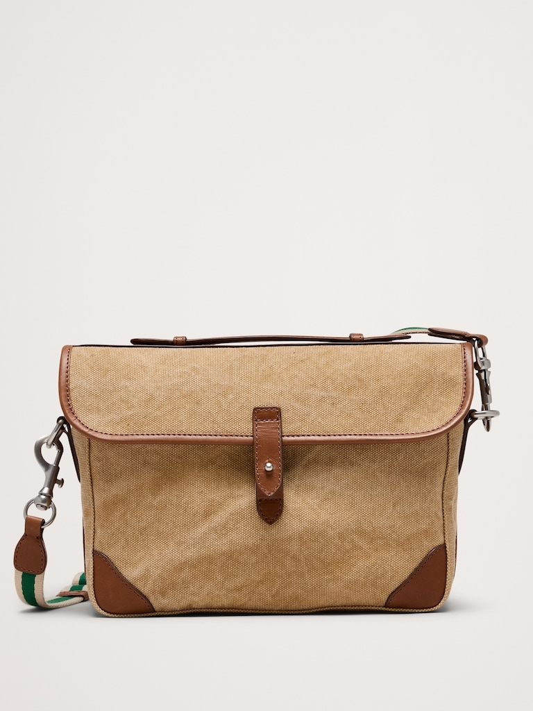 Canvas & Leather Camera Bag