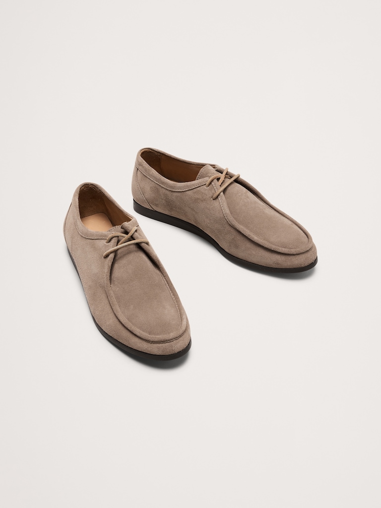 Suede Derby Shoe