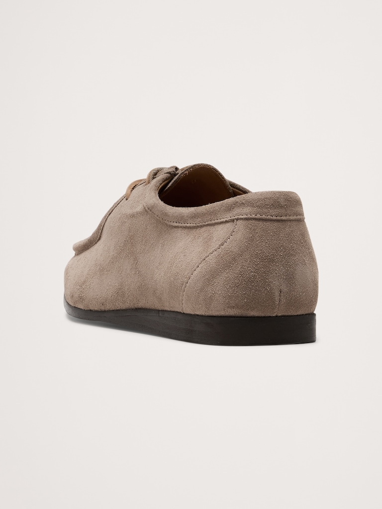 Suede Derby Shoe