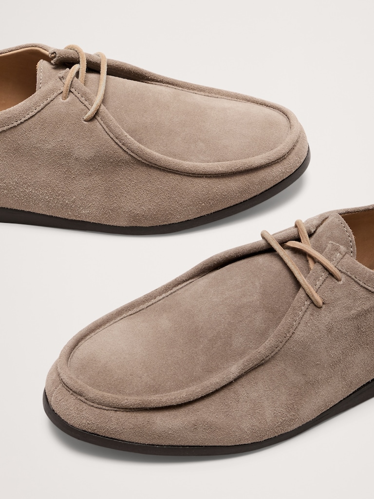 Suede Derby Shoe