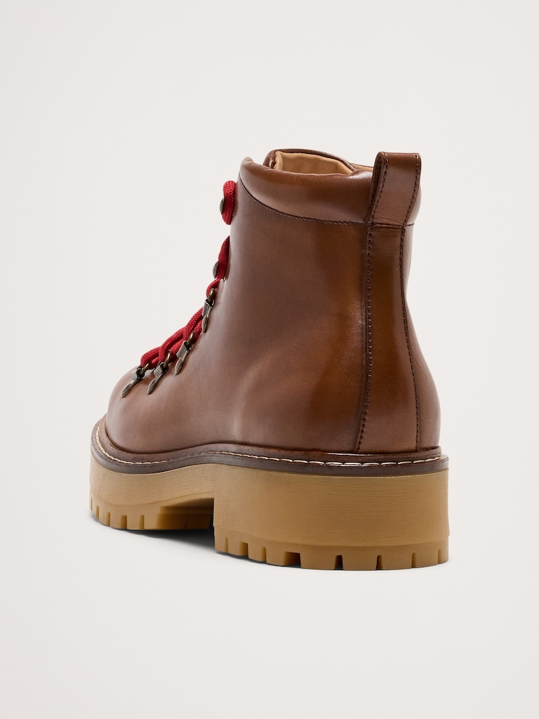 Italian Leather Alpine Boot