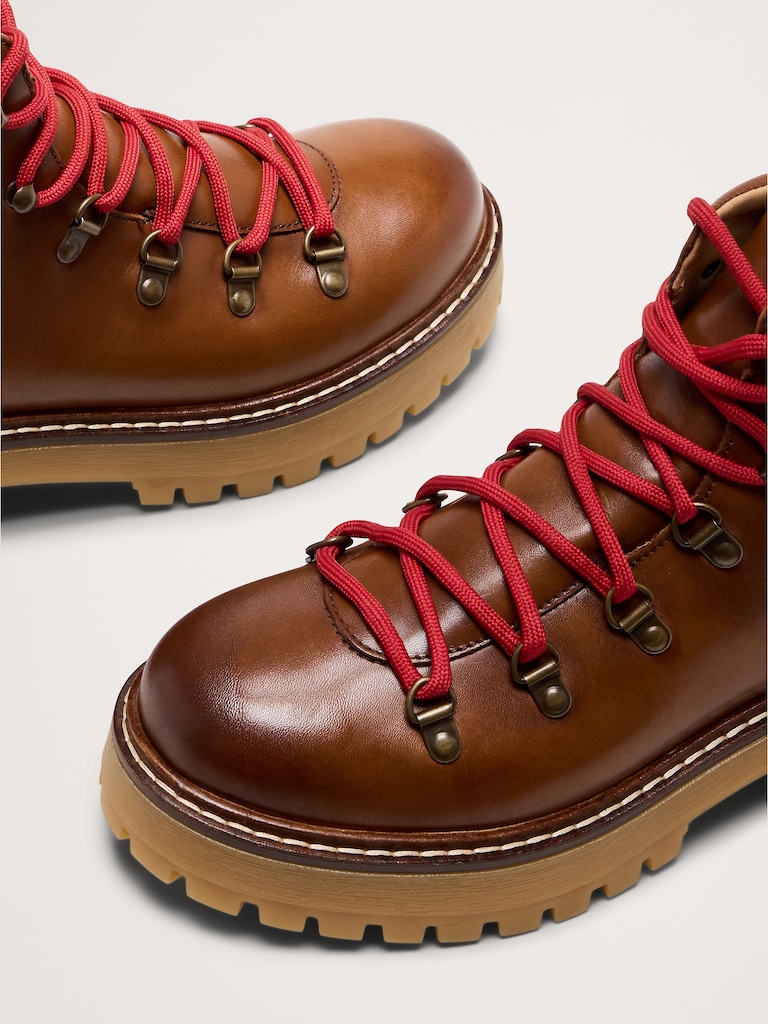 Italian Leather Alpine Boot