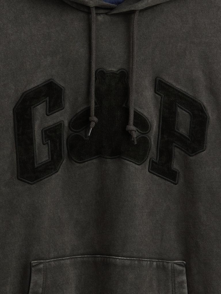 VintageSoft Brannan Bear Logo Hoodie