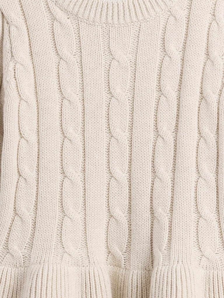 Baby & Toddler Cable-Knit Sweater Set