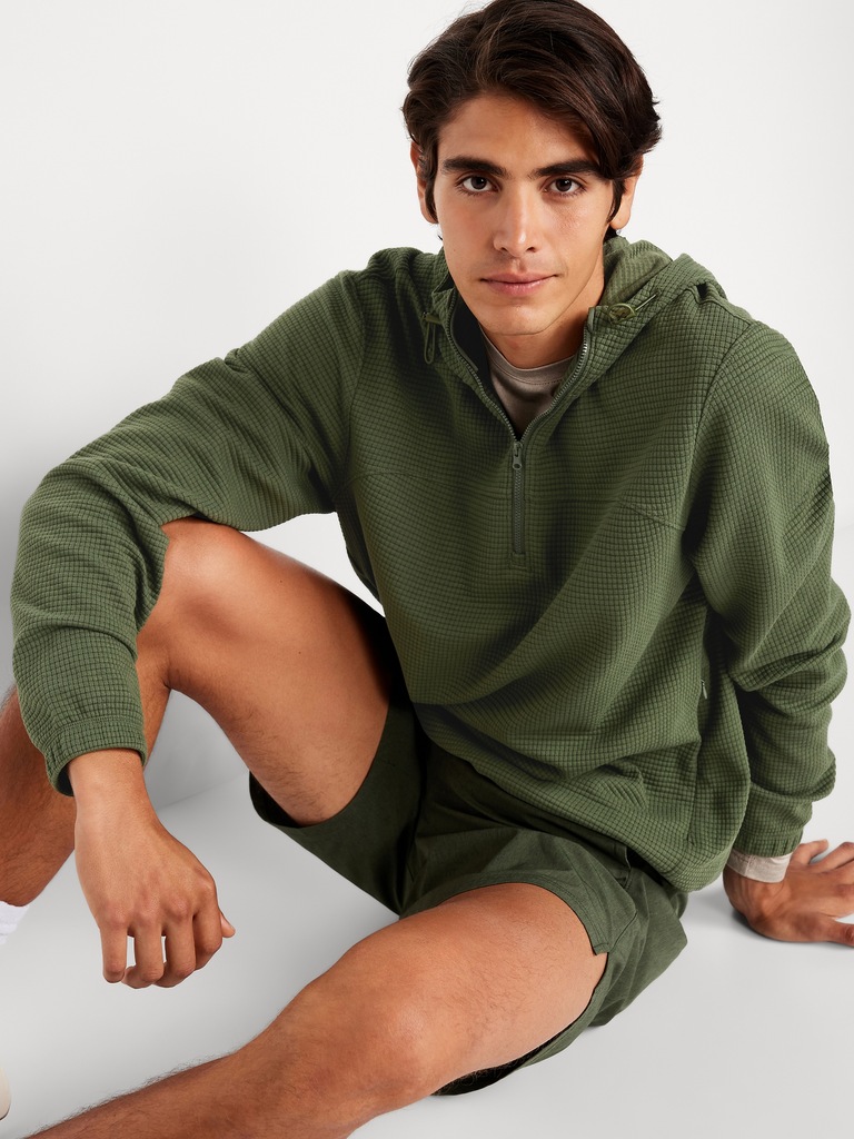 Tech Waffle Performance Hoodie