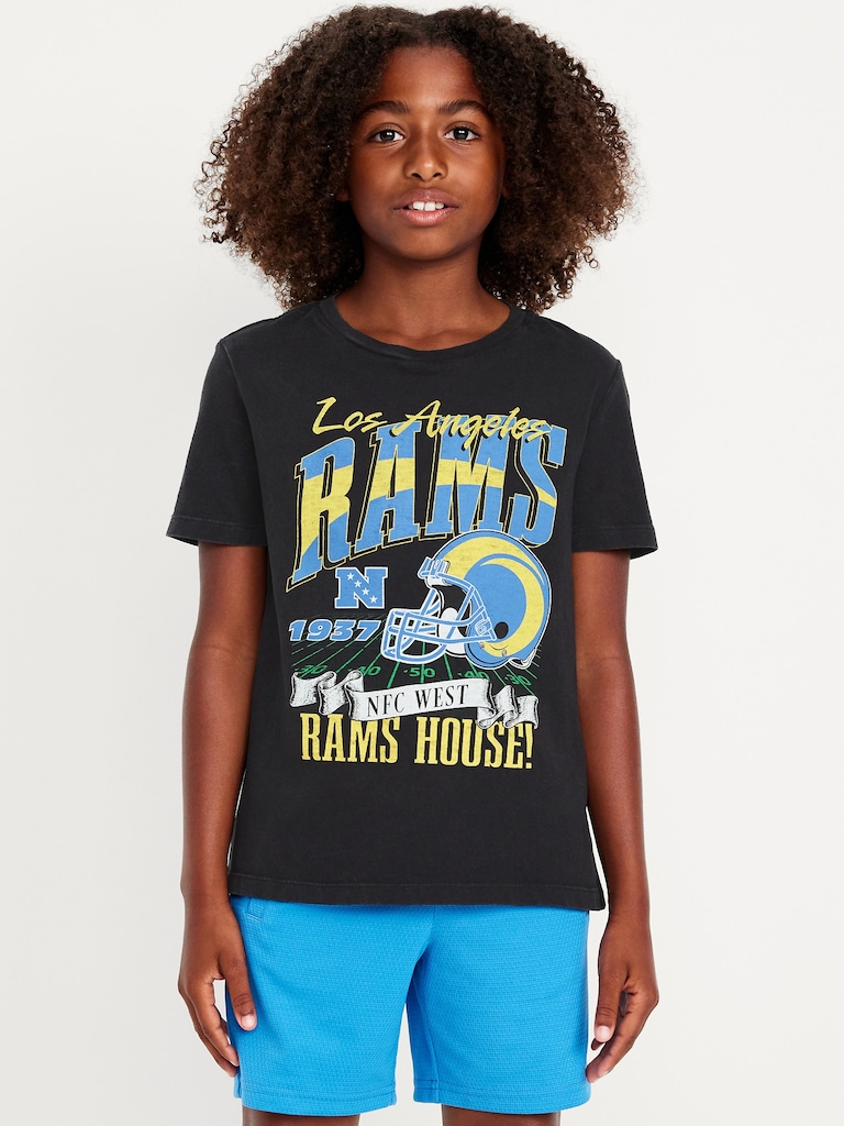 Los Angeles Rams Gender-Neutral Graphic T-Shirt for Kids